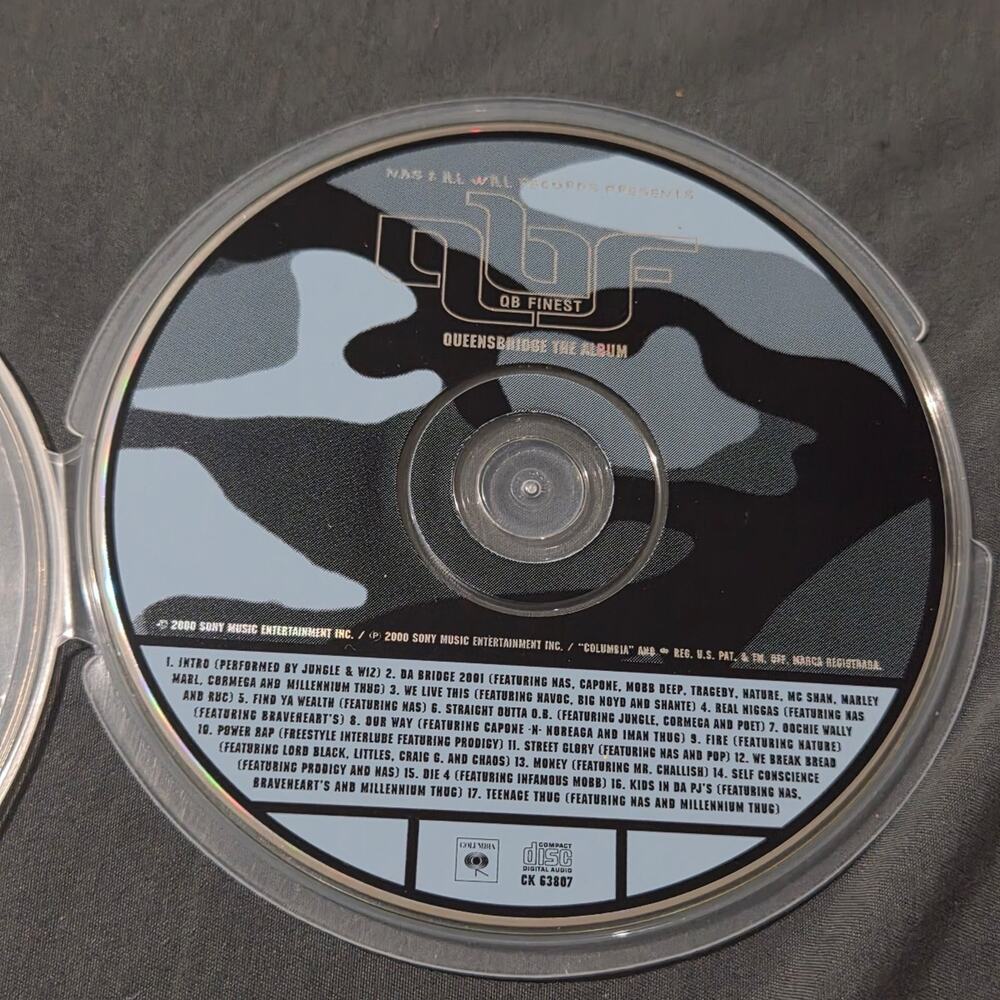 Vtg 2000 Nas Ill Will Presents QB Finest Queesnsbridge The Album CD Rap Hip Hop